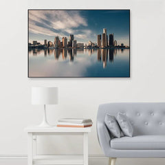 Serenity of the Skyscrapers Framed Wall Art - All India Decor