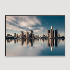 Serenity of the Skyscrapers Framed Wall Art - All India Decor