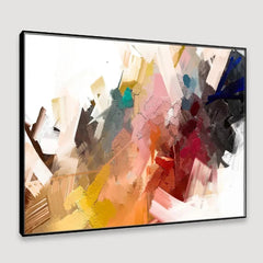Vibrant Abstract Framed Wall Art - All India Decor