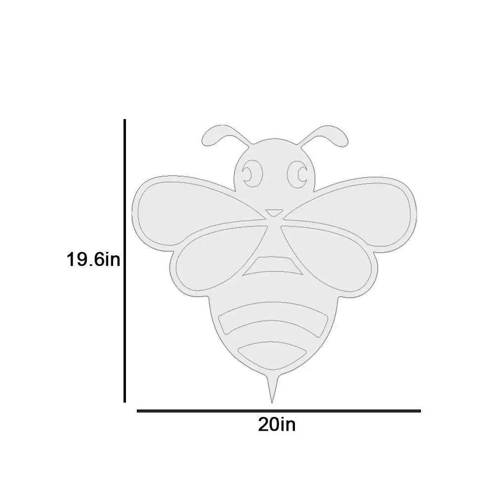 Honey Bee Backlit Wooden Wall Décor - All India Decor