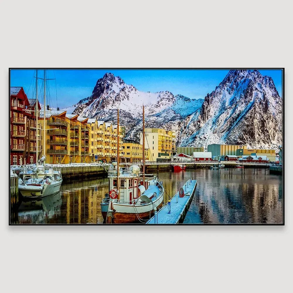 Nature's Scenery Canvas Big Panoramic Wall Hanging - All India Decor