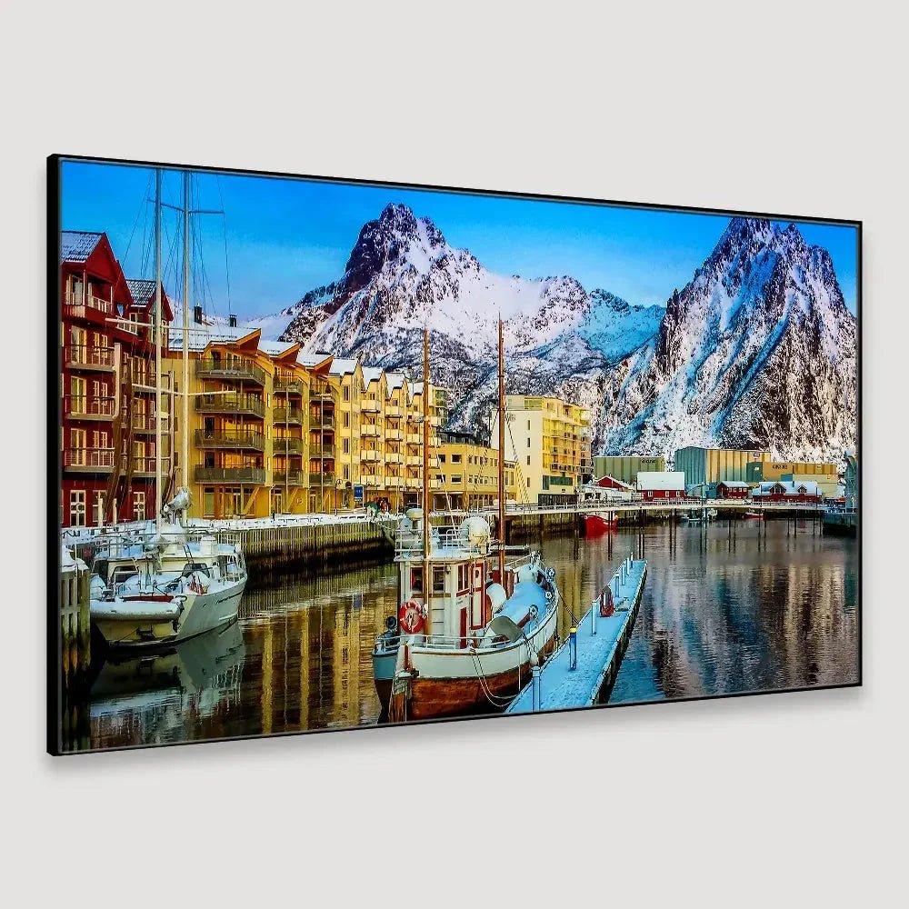 Nature's Scenery Canvas Big Panoramic Wall Hanging - All India Decor