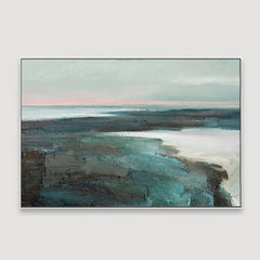 Serene Contemporary Wall Art Framed Wall Art - All India Decor