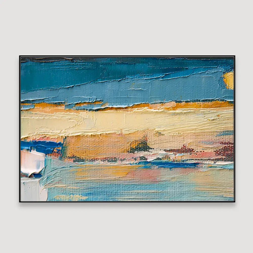 Abstract contemporary Framed Wall Art - All India Decor