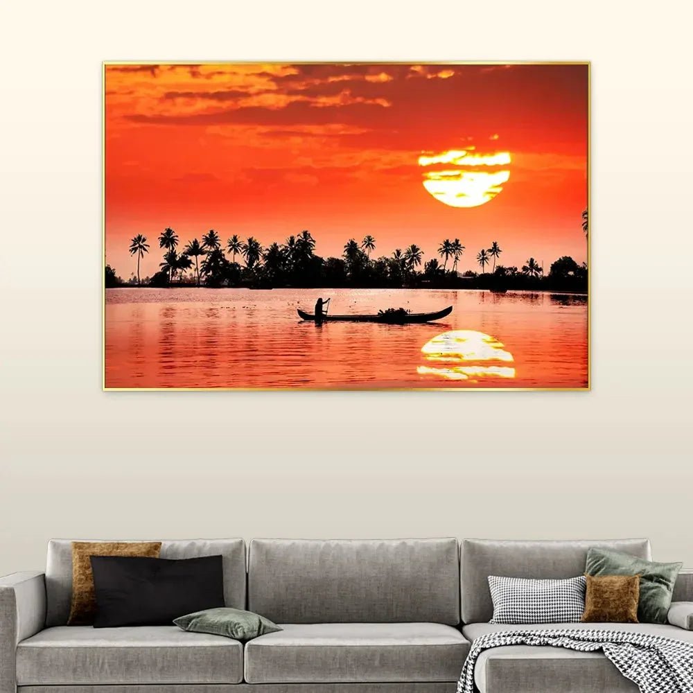 Radiant Dawn Framed Wall Art - All India Decor