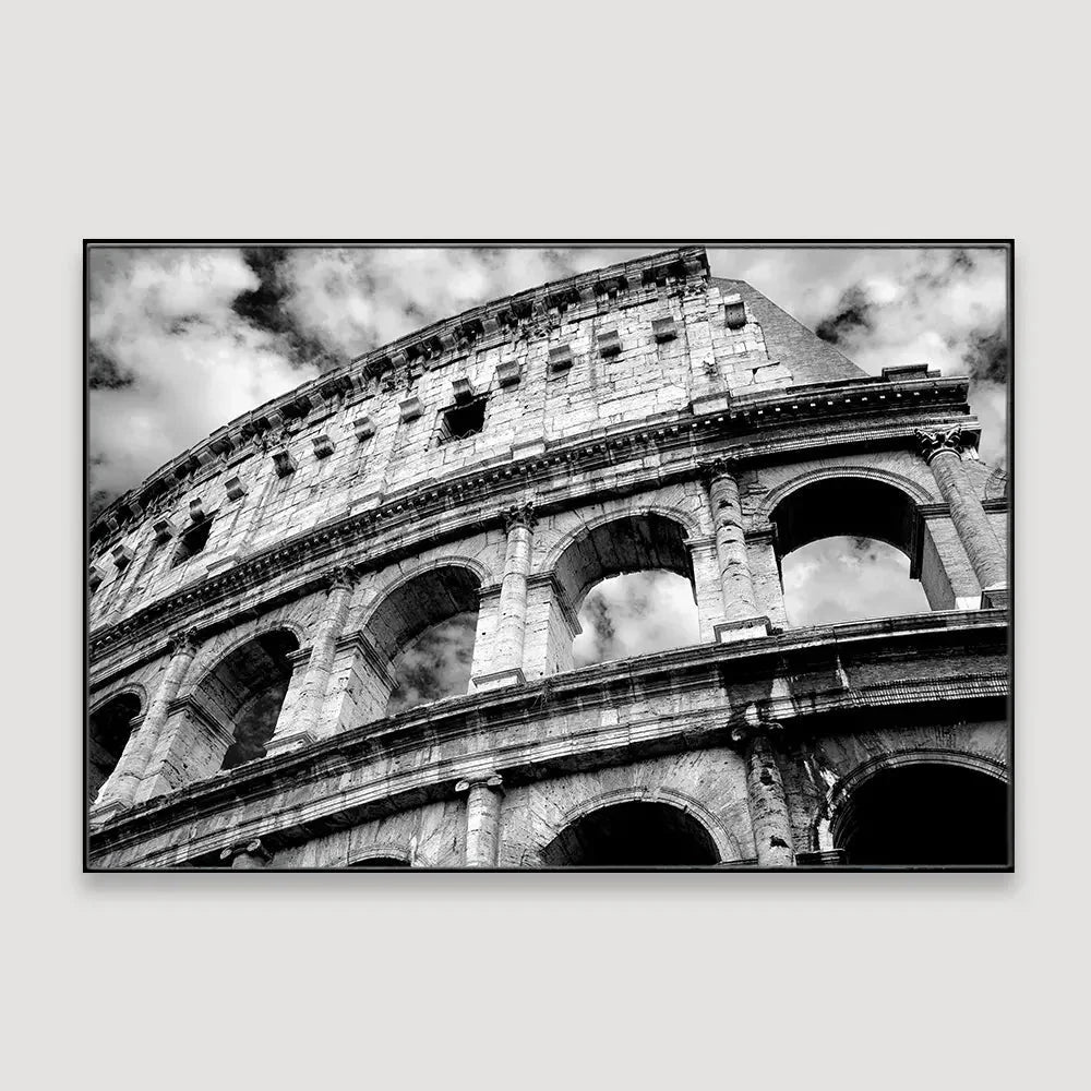 Abstract Exterior Architected Photography Framed Wall Art - All India Decor