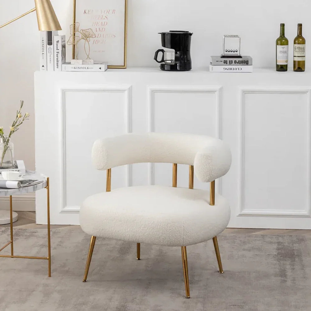 Beige Bonnita Accent Chair - All India Decor