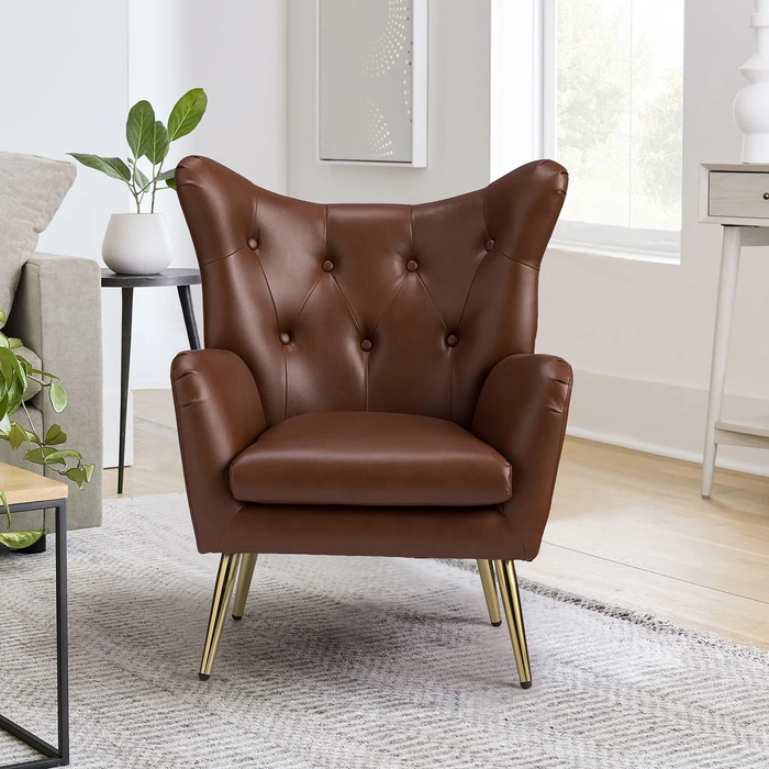 Brown Hedley Accent Chair