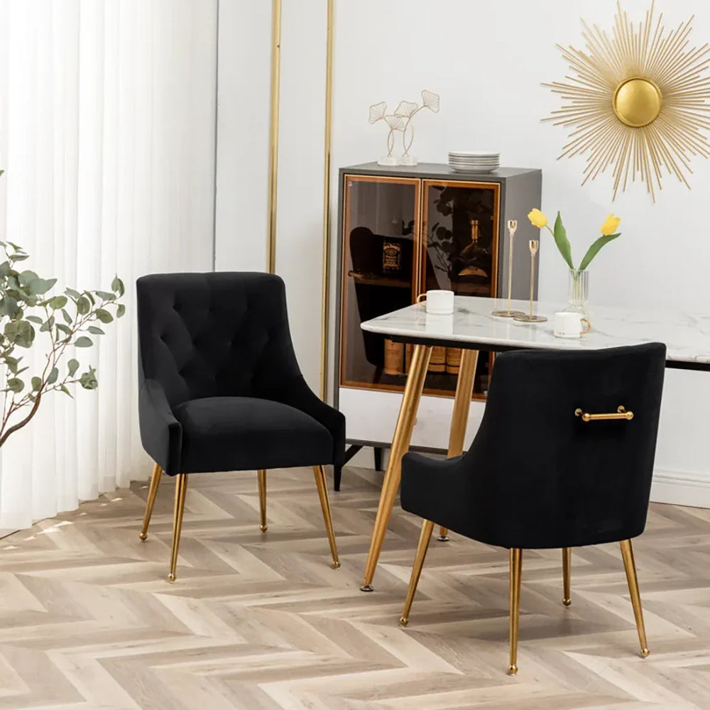 Black Asul Accent Chair - All India Decor