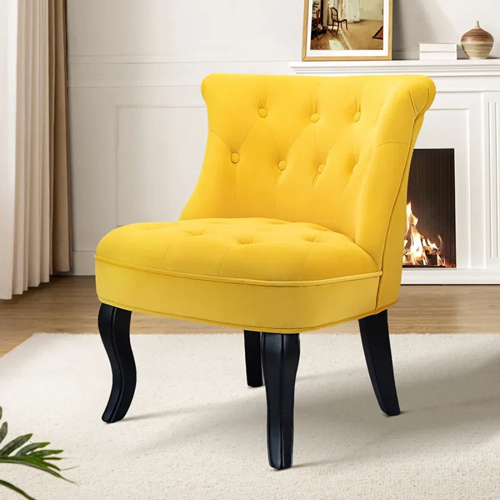 Yellow Donata Accent Chair - All India Decor