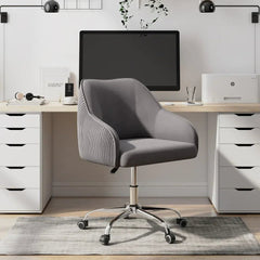 Grey Leisel Task Chair - All India Decor