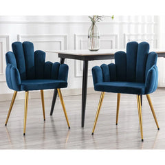 Blue Trent Accent Chair - All India Decor