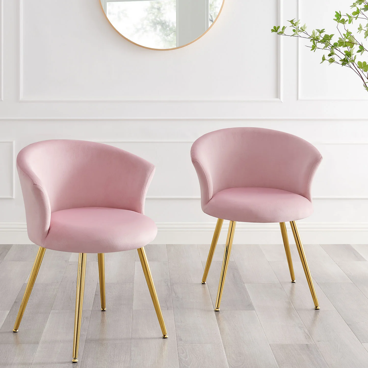 Pink Marwood Accent Chair