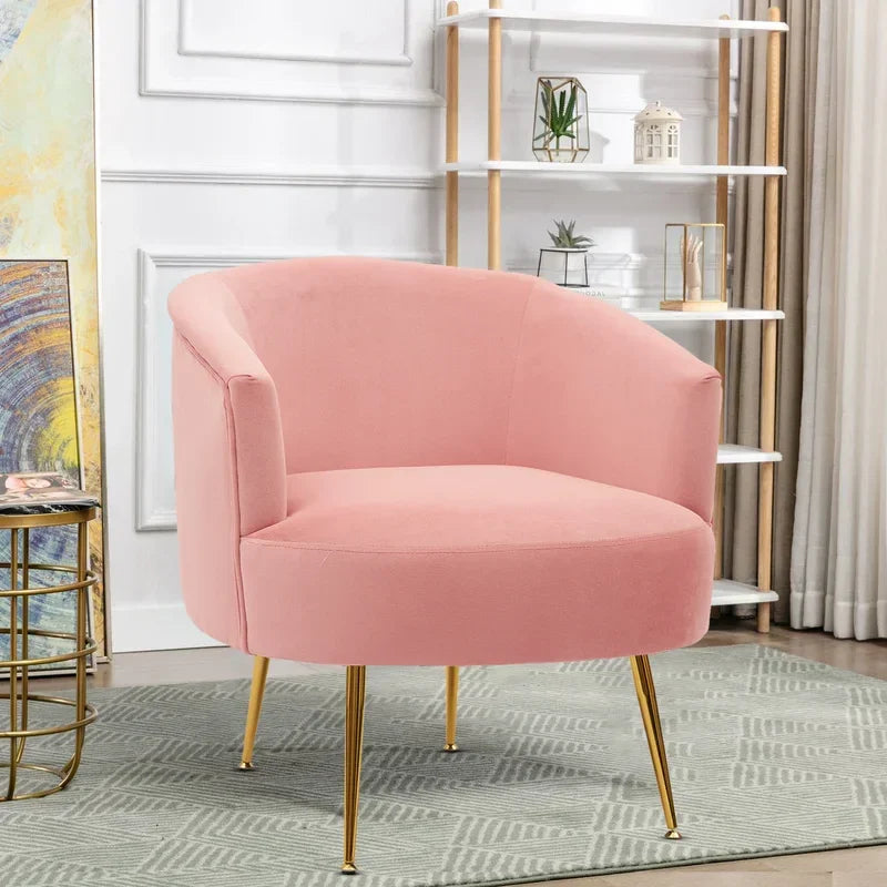Pink Jiba Accent Chair - All India Decor