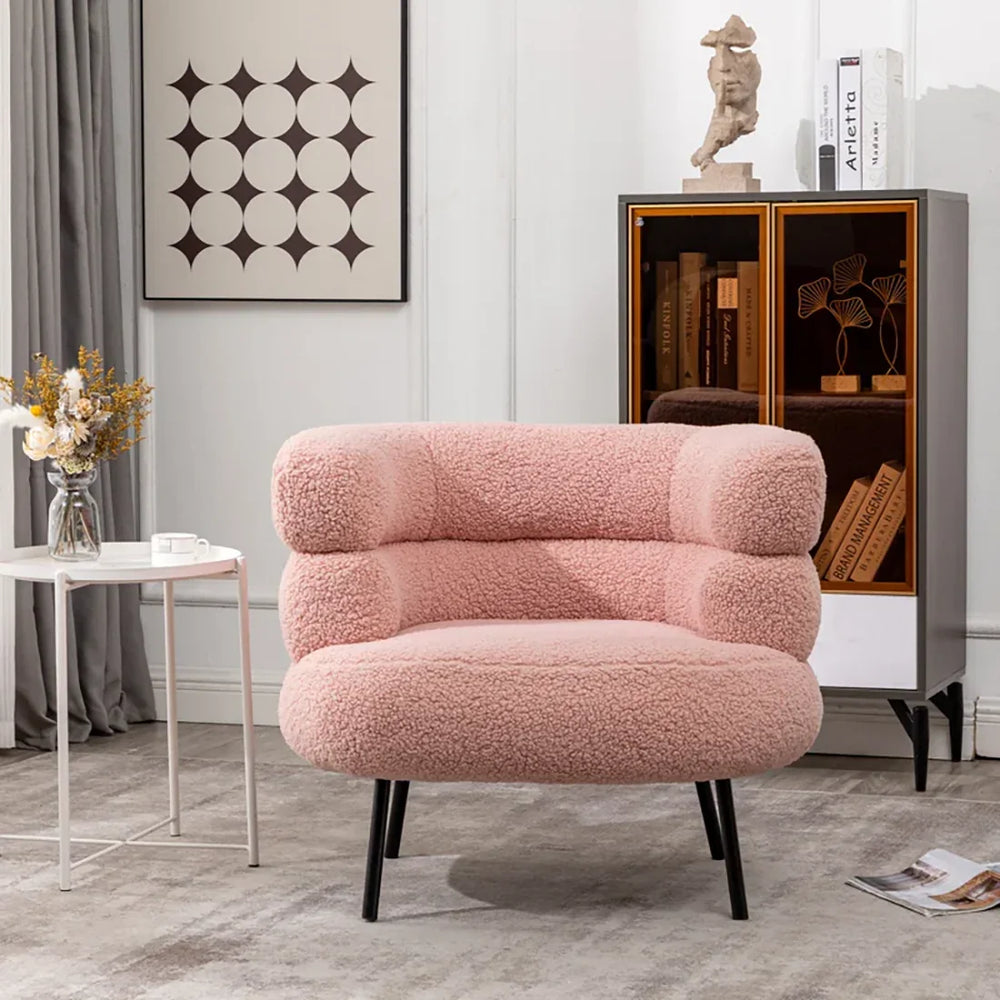 Pink Clive Accent Chair - All India Decor