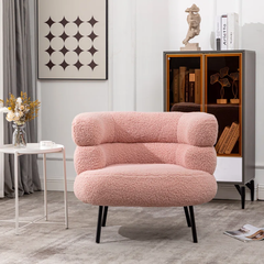 Pink Clive Accent Chair