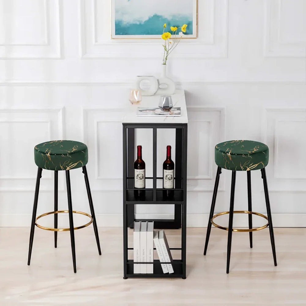 Green Color Nahman Bar Stool - All India Decor