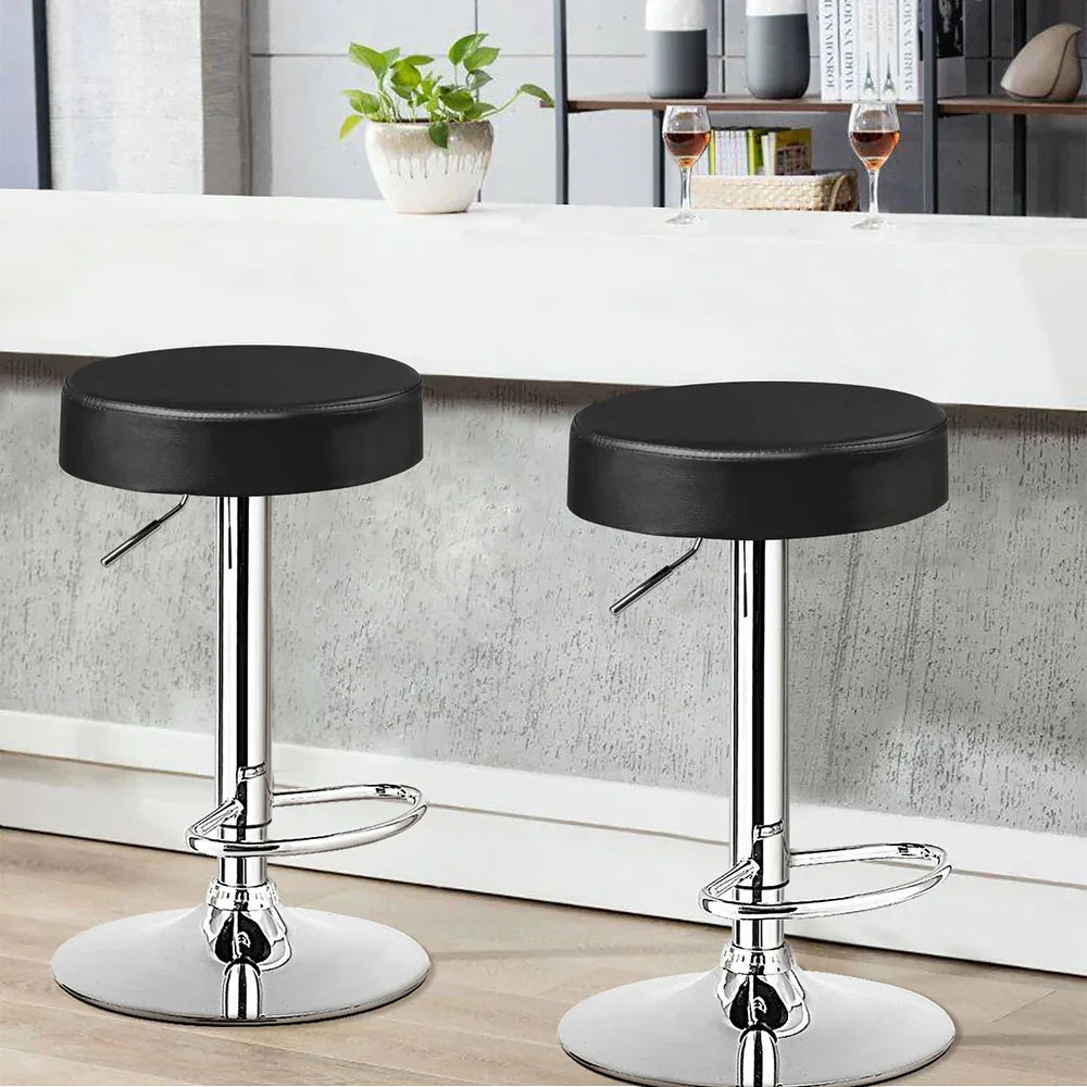 Black Linon Bar Stool - All India Decor