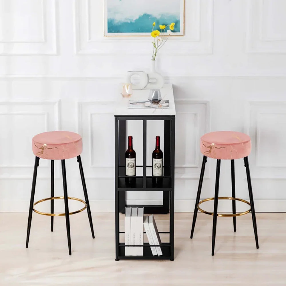 Pink Color Nahman Bar Stool - All India Decor