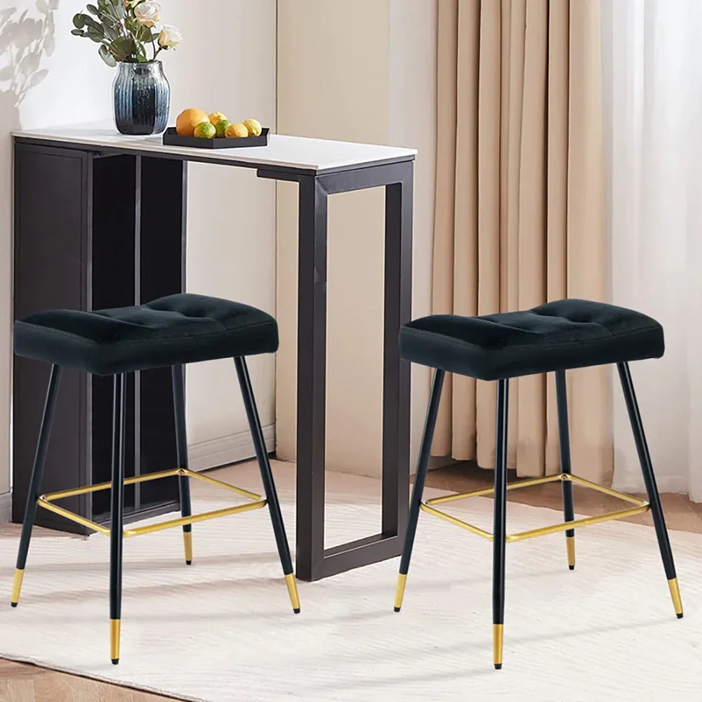 Black Color Julio Counter Stool - All India Decor