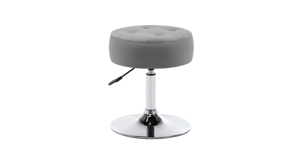 Grey Color Deria Vanity Stool - All India Decor