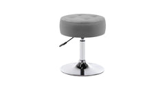 Grey Color Deria Vanity Stool - All India Decor
