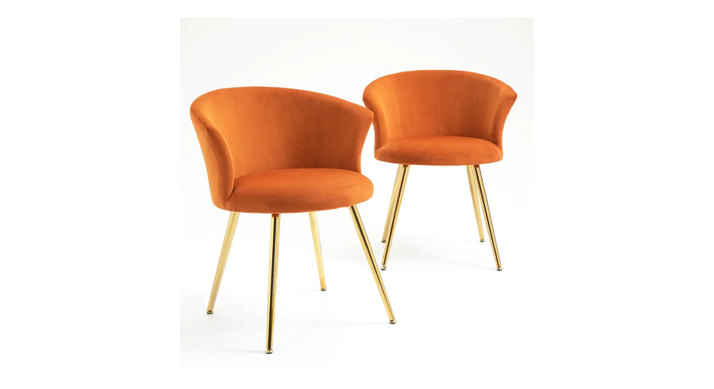 Orange Marwood Accent Chair - All India Decor