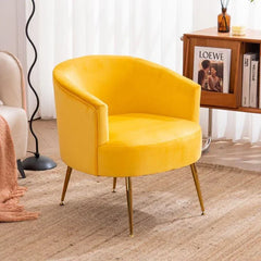 Yellow Jiba Accent Chair - All India Decor