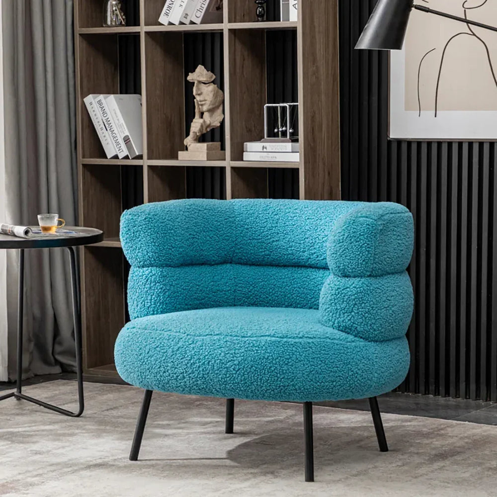 Sky Blue Clive Accent Chair - All India Decor