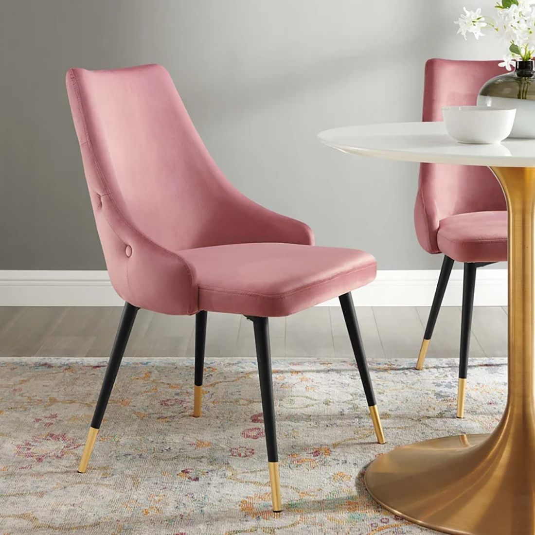 Pink Sumra Accent Chair