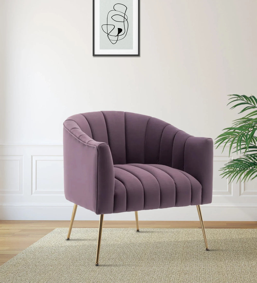 Purple Jella Accent Chair - All India Decor