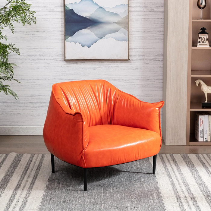 Orange Almeda Accnet Chair