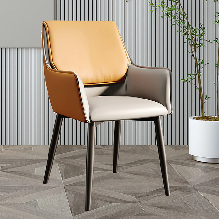 Orange Calum Accent Chair