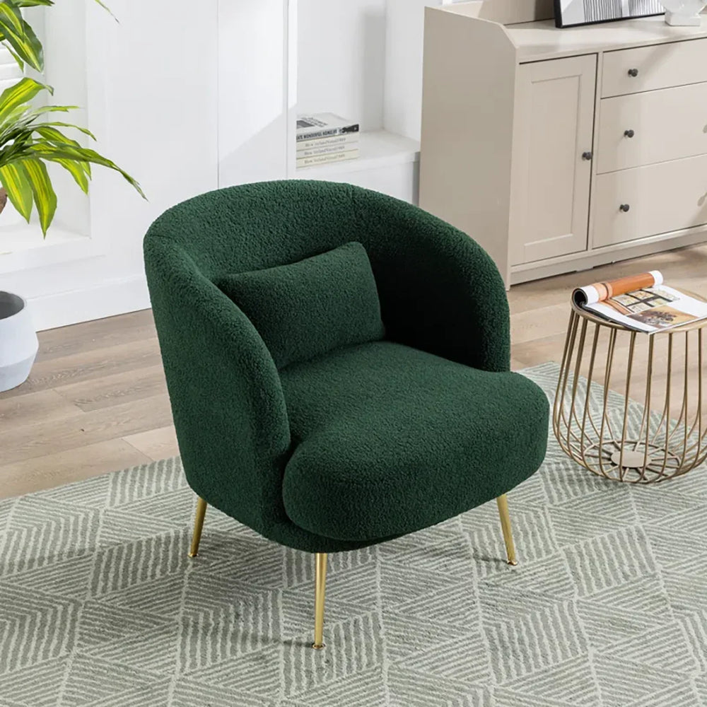 Green Citium Accent Chair - All India Decor