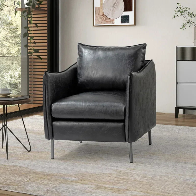 Black Lucas Accent Chair - All India Decor