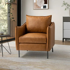 Tan Lucas Accent Chair - All India Decor