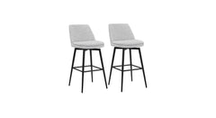 White Color Mccain Bar Stool - All India Decor