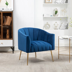 Blue Jella Accent Chair - All India Decor