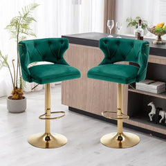 Green Verona Bar Stool - All India Decor