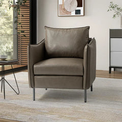 Grey Lucas Accent Chair - All India Decor