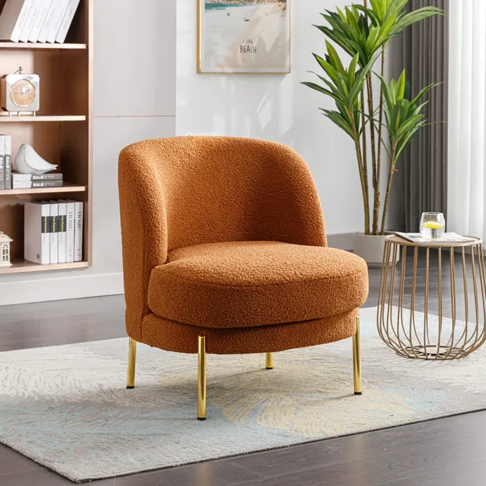 Orange Addaly Accent Chair - All India Decor