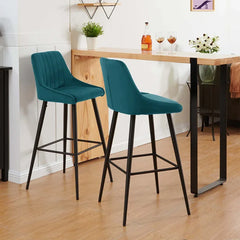 Green Color Daulton Counter Stool - All India Decor