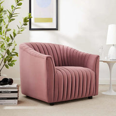 Pink Latonia Accent Chair - All India Decor