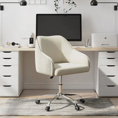 Beige Leisel Task Chair - All India Decor