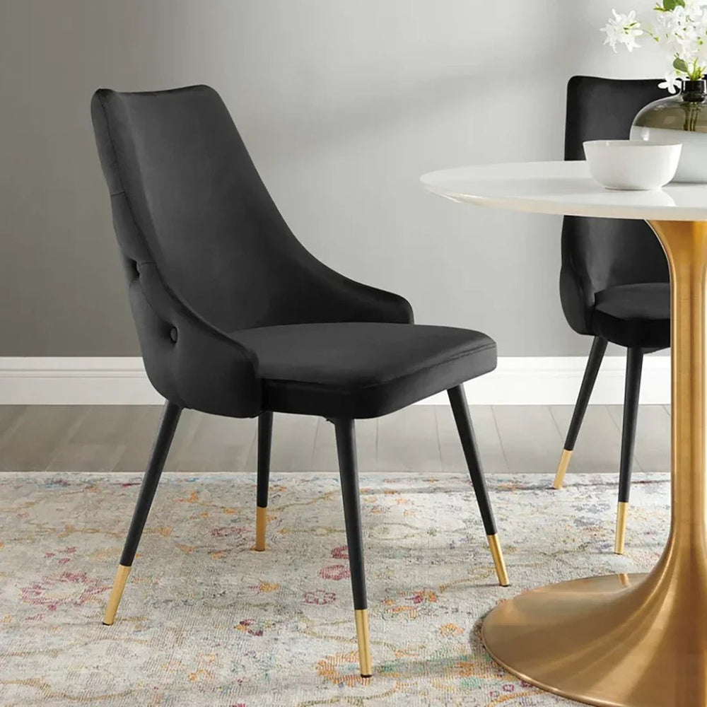 Black Sumra Accent Chair - All India Decor