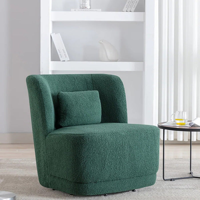 Green Deeda Barrel Chair