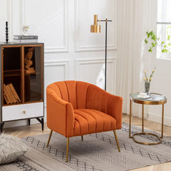 Orange Jella Accent Chair - All India Decor