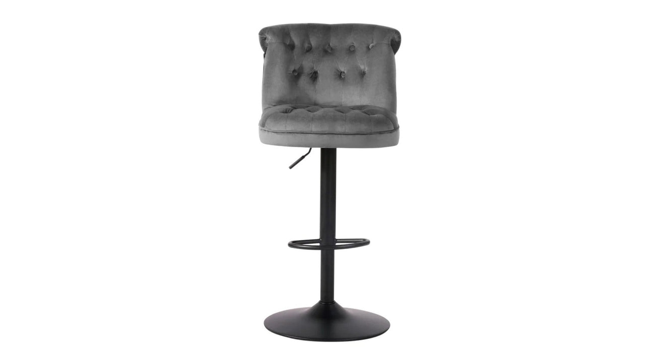 Grey Color Cellan Swiel Adjustable Bar Stool