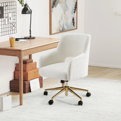 White Lotsee Task Chair - All India Decor