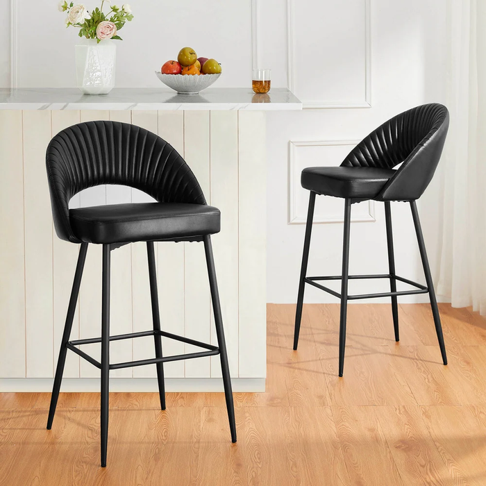 Black Elmore Bar Stool